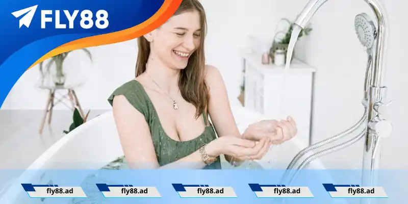 Giải đen hiệu quả bằng việc tắm Giải đen hiệu quả bằng việc tắm